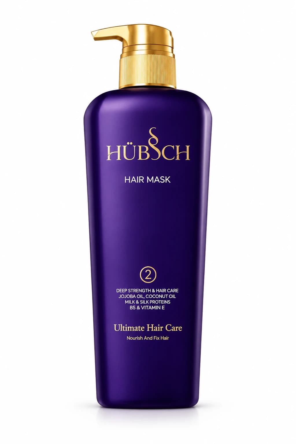 hubsch - ماسک تقویت کننده مو مناسب موهای آسیب دیده 450 میل هوبش HUBSCH