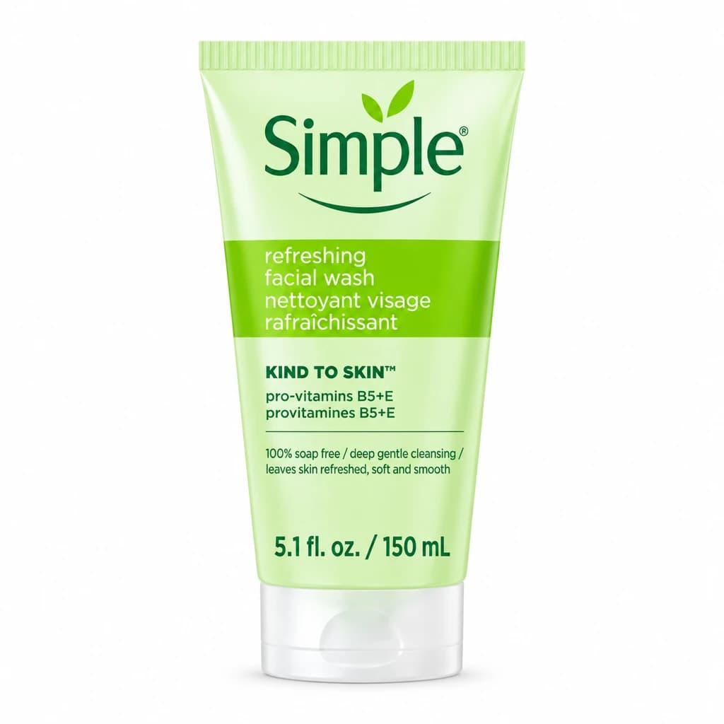 simple - ژل شستشوی صورت سیمپل مدل Kind to Skin Refreshing
