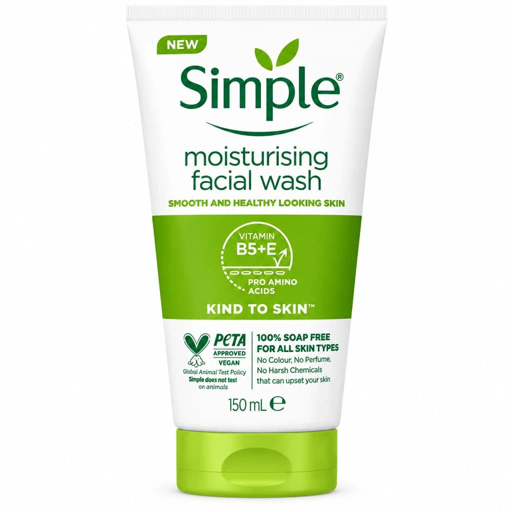 simple - ژل شستشو صورت سیمپل مدل Moisturizing