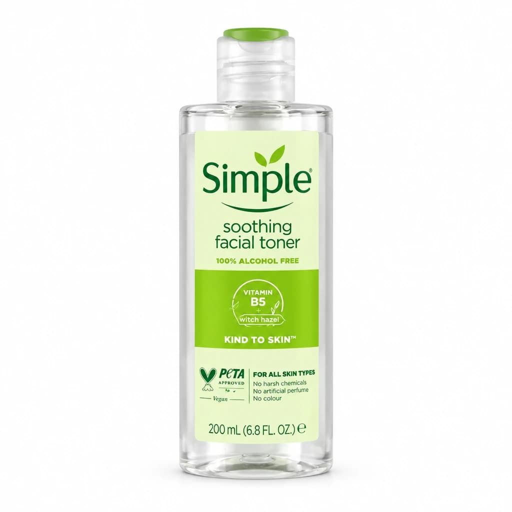simple - تونر آرامش بخش صورت سیمپل مدل Soothing Facial Toner مناسب انواع پوست