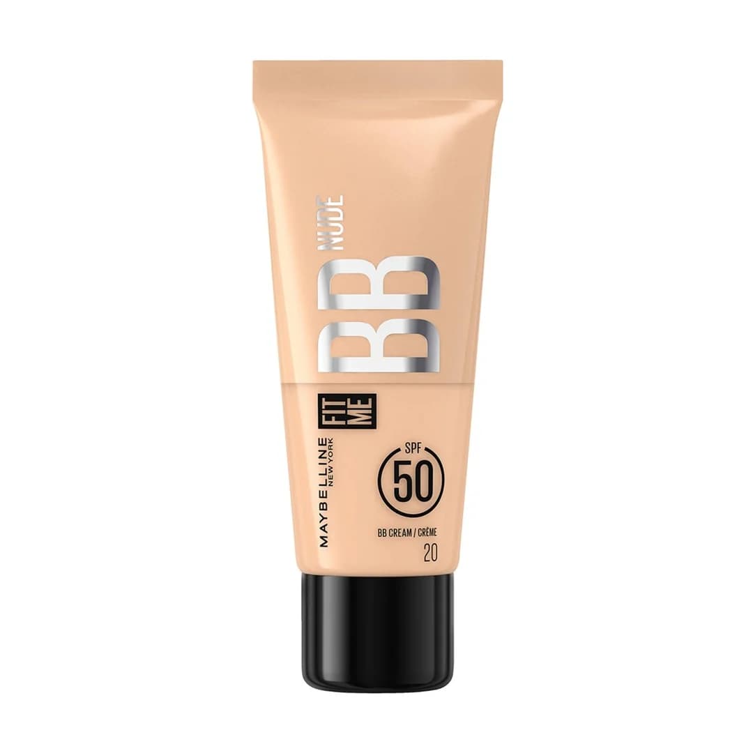 MAYBELINE - بی بی کرم آبرسان و درخشانکننده میبلین مدل فیت می نود با SPF 50