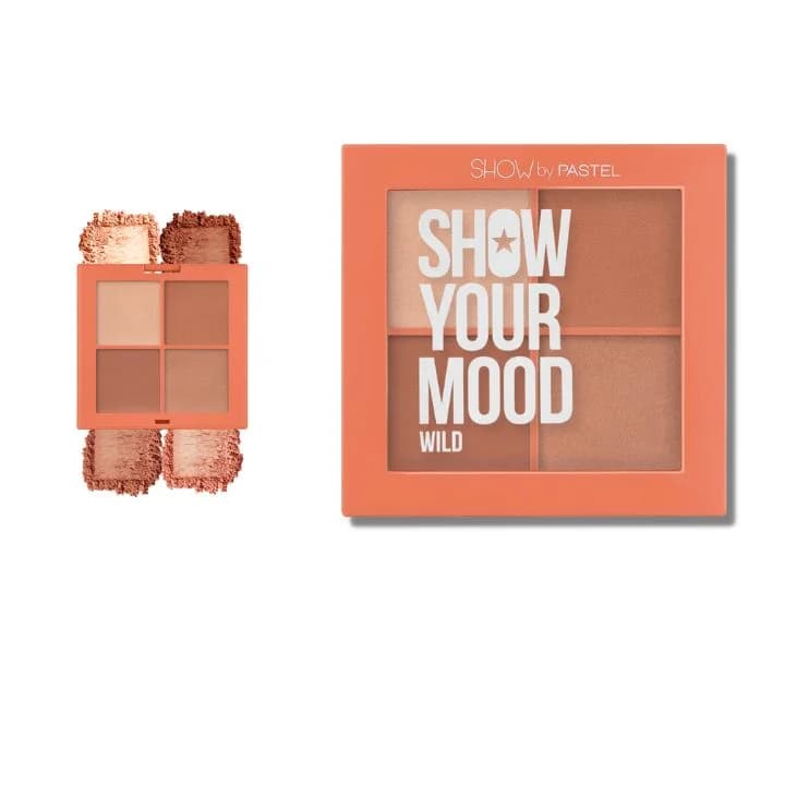 PASTEL - پالت رژگونه ۴ رنگ شو بای پاستل سری Show Your Mood مدل Dreamy