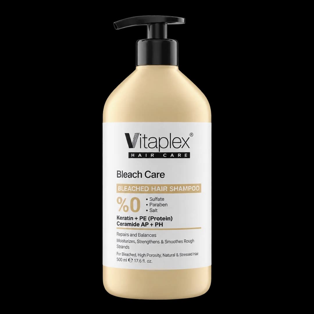 Vitaplex - شامپو فاقد سولفات مناسب موهای دکلره شده ویتاپلکس ۵۰۰ میلی لیتر