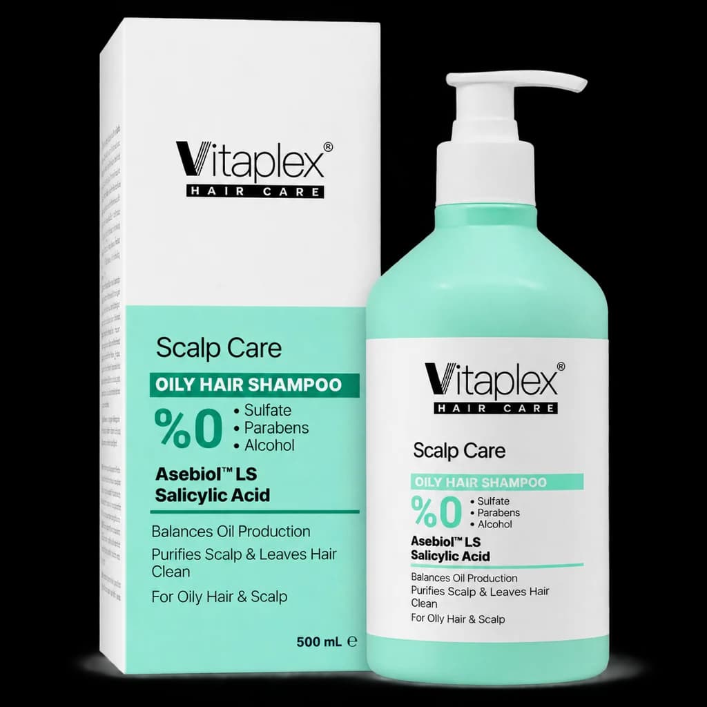 Vitaplex - شامپو مناسب مو و پوست سر چرب ویتاپلکس