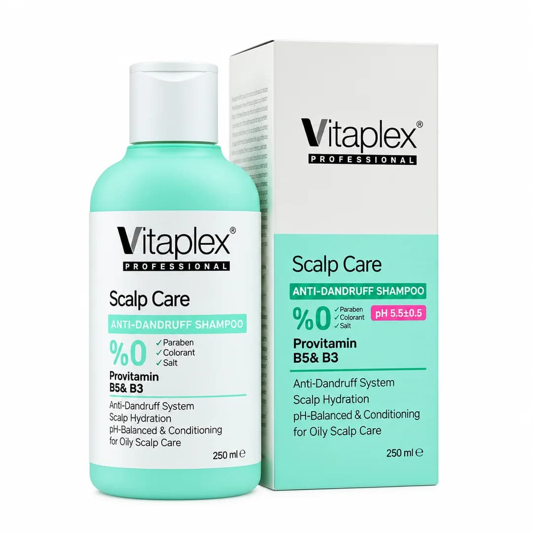Vitaplex - شامپو ضد شوره مناسب مو و پوست سر خشک ویتاپلکس حجم 250 میلی لیتر